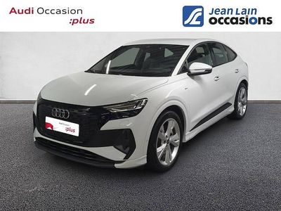 Blanc glacier metallise Occasion 2023 Audi Q4 Sportback e-tron Advanced SUV | 43 190 € (Prix juste)