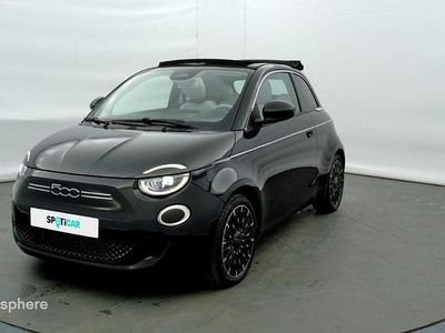 Noir Occasion 2023 Fiat 500C La Prima Cabriolet | 25 495 €
