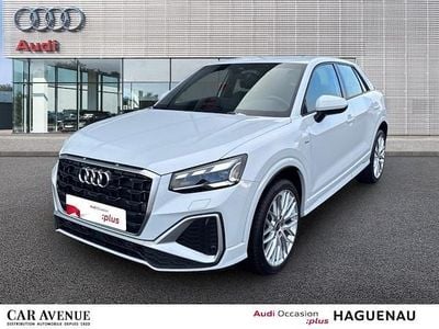 Blanc glacier métallisé Occasion 2024 Audi Q2 S-Line SUV | 35 889 € (Prix assez cher)