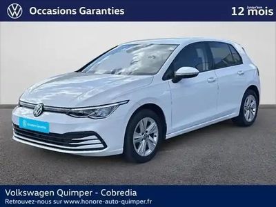 Blanc Occasion 2022 VW Golf VIII Business Berline | 21 990 € (Bon prix)