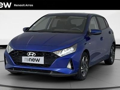 Bleu Occasion 2022 Hyundai i20 Berline | 15 299 € (Prix assez cher)