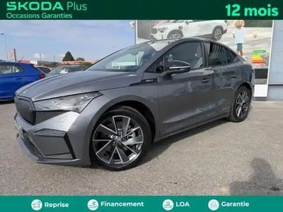 Gris Occasion 2025 Skoda Enyaq iV SportLine SUV | 41 900 €