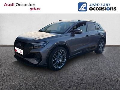 Gris typhon métallisé Occasion 2024 Audi Q4 e-tron S-Line SUV | 44 990 € (Bon prix)