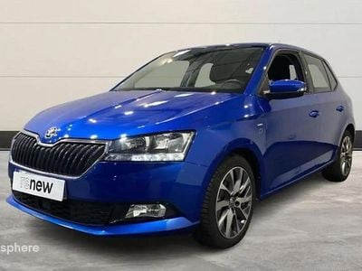 Bleu Occasion 2021 Skoda Fabia Clever Citadine | 13 499 € (Prix juste)