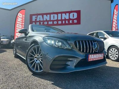 Gris Occasion 2020 Mercedes C220 AMG line Cabriolet | 36 990 € (Prix assez cher)