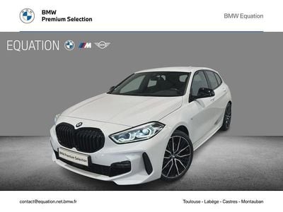 Alpinweiss Occasion 2020 BMW 118 M Sport Citadine | 21 900 € (Prix cher)