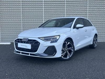 Occasion Audi A3 S-Line 116 ch (85 kW) 2025 Blanc glacier métallisé