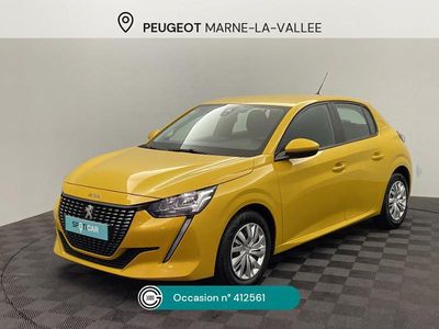 Jaune Occasion 2021 Peugeot 208 Business-Line Citadine | 10 990 € (Prix juste)