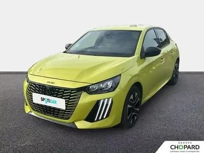 Jaune Occasion 2024 Peugeot e-208 Allure Citadine | 25 489 €