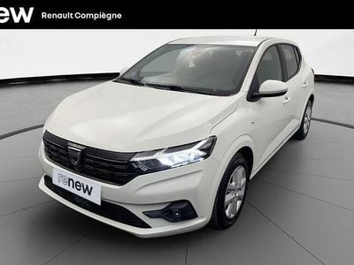 Blanc Occasion 2022 Dacia Sandero Comfort Citadine | 11 990 € (Bon prix)