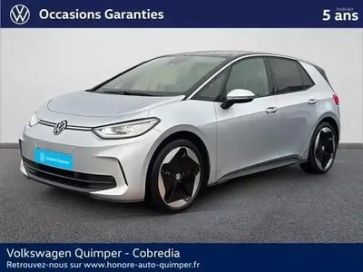 Gris argent métal/toit/hayon noir Occasion 2025 VW ID.3 Pro Citadine | 27 990 € (Super prix)