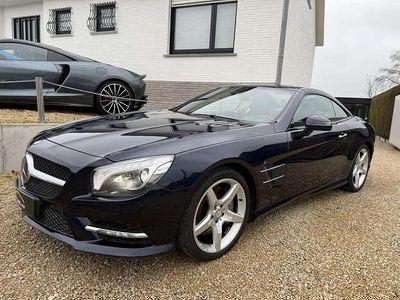 Bleu Occasion 2014 Mercedes SL350 AMG Cabriolet | 36 950 €