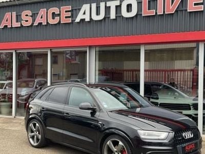 Noir Occasion 2014 Audi Q3 S-Line SUV | 20 990 € (Prix assez cher)