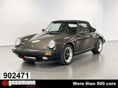 Gris Occasion 1989 Porsche 911 Carrera Cabriolet Cabriolet | 89 000 €