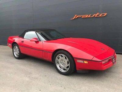 Rouge Occasion 1990 Chevrolet Corvette C4 Cabriolet | 25 000 €