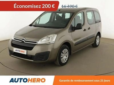 Gris Occasion 2018 Citroën Berlingo Feel Monospace | 16 290 € (Prix juste)