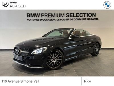 Occasion Mercedes C180 Sportline 156 ch (114 kW) 2017 Noir Cabriolet