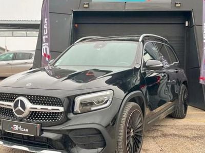 Noir Occasion 2022 Mercedes GLB200 AMG line SUV | 37 990 € (Prix juste)