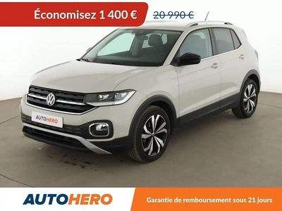 Blanc Occasion 2021 VW T-Cross SUV | 19 590 € (Prix juste)