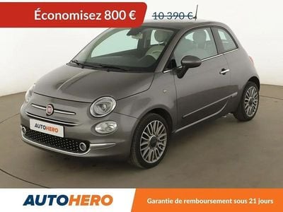 Gris Occasion 2019 Fiat 500 Lounge Citadine | 9 590 € (Super prix)