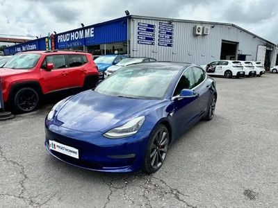 Occasion Tesla Model 3 Performance 359 kW (489 ch) 2020 Bleu Berline
