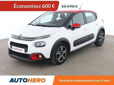 Blanc Occasion 2017 Citroën C3 Shine Citadine | 9 990 € (Prix juste)