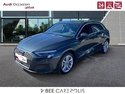 Gris manhattan métallisé Occasion 2024 Audi A3 Sportback e-tron Business Citadine | 34 490 € (Prix juste)