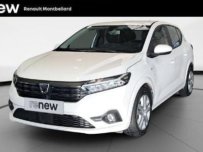 Blanc Occasion 2021 Dacia Sandero Comfort Citadine | 11 299 € (Bon prix)