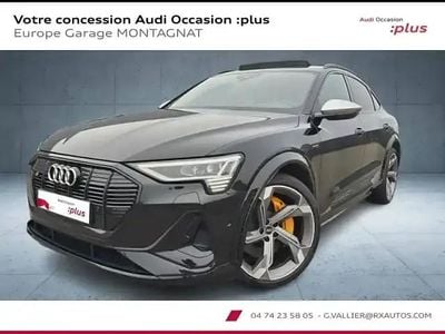 Noir mythic métallisé Occasion 2021 Audi e-tron Sport SUV | 49 990 € (Prix assez cher)