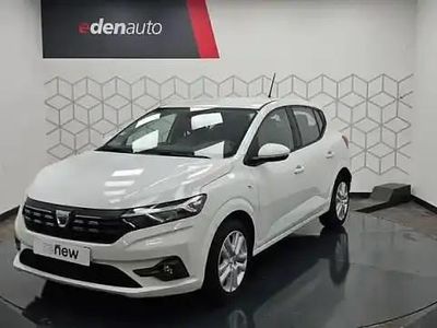 Blanc glacier Occasion 2021 Dacia Sandero Berline | 11 190 € (Prix juste)