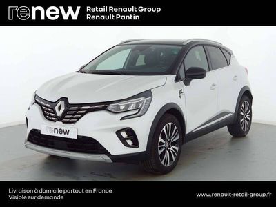 occasion Renault Captur mild hybrid 160 EDC Iconic 5 portes Essence Automatique Blanc