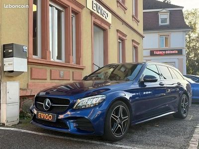 Occasion Mercedes C220 AMG line 194 ch (142 kW) 2021 Bleu Break