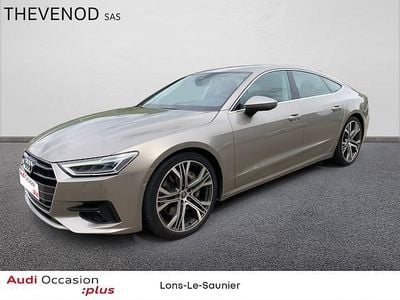 Occasion Audi A7 Sportback S-Line 340 ch (250 kW) 2019 Beige carat métallisé Citadine