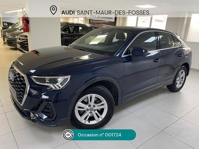 Bleu cosmos métallisé Occasion 2020 Audi Q3 Sportback Business SUV | 31 900 € (Bon prix)