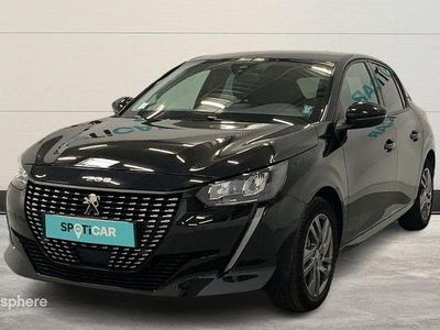 Noir Occasion 2022 Peugeot 208 Style Citadine | 14 499 € (Prix juste)