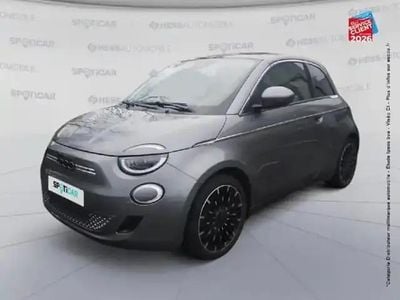 Occasion Fiat 500e La Prima 88 kW (120 ch) 2023 Gris Citadine