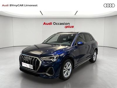 Bleu navarre métallisé Occasion 2023 Audi Q3 S-Line SUV | 30 957 € (Bon prix)