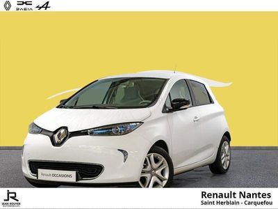 Blanc Occasion 2018 Renault Zoe Zen Citadine | 9 990 € (Prix cher)