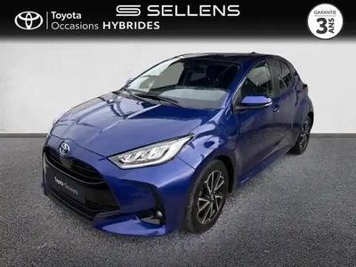 Occasion Toyota Yaris Hybrid Design 116 ch (85 kW) 2023 Bleu kyanite (m) Berline