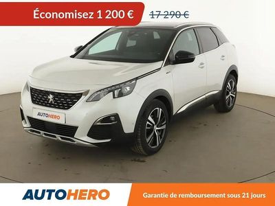 Blanc Occasion 2017 Peugeot 3008 GT-line SUV | 16 090 € (Prix juste)