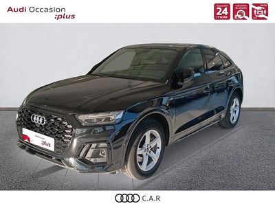 Occasion Audi Q5 Sportback S-Line 163 ch (119 kW) 2022 Noir mythe métallisé SUV