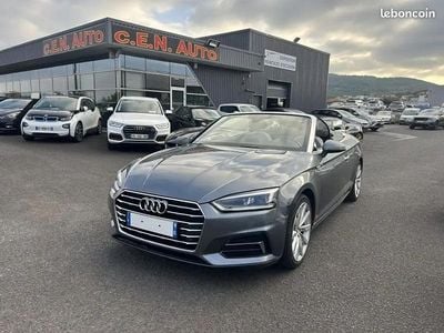 Occasion Audi A5 Cabriolet 190 ch (139 kW) 2017 Gris Cabriolet
