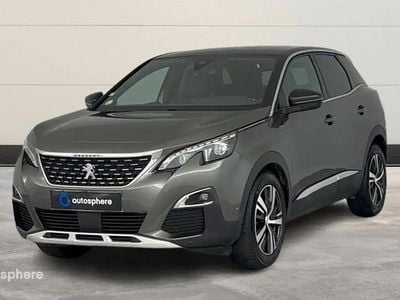 Gris Occasion 2020 Peugeot 3008 GT-line SUV | 18 499 € (Prix juste)