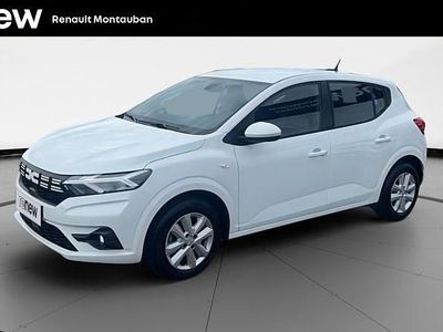 Blanc Occasion 2023 Dacia Sandero Expression Citadine | 14 290 € (Prix juste)