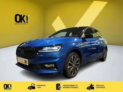 Bleu Occasion 2022 Skoda Fabia Monte Carlo Citadine | 19 980 € (Prix juste)