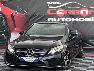 Noir Occasion 2017 Mercedes C220 Cabriolet | 24 990 € (Prix juste)