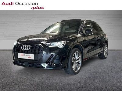 Occasion Audi Q3 S-Line 150 ch (110 kW) 2021 Noir mythic métallisé SUV
