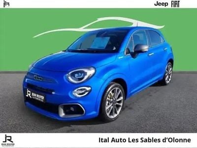 Bleu italia métallisé Occasion 2023 Fiat 500X Sport SUV | 22 490 € (Prix assez cher)