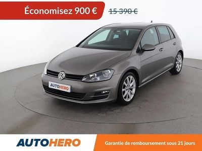 Gris Occasion 2015 VW Golf Berline | 14 490 € (Prix juste)