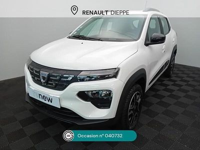 Blanc Occasion 2021 Dacia Spring Comfort Citadine | 9 990 €